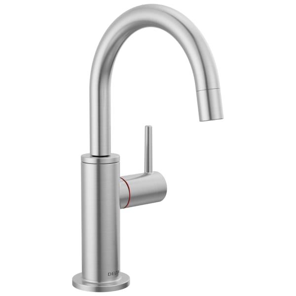 Delta Contemporary Round Instant Hot Water Dispenser Arctic Stainless