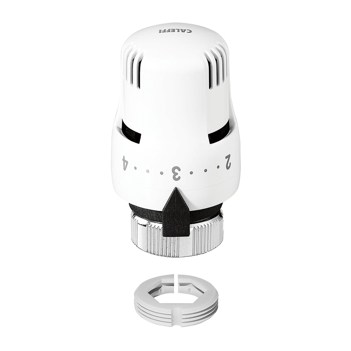 Caleffi 200000 Thermostatic Control Head with Built-in Sensor for Radiator Valves, 45-82F