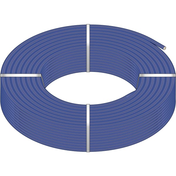 HeatLink 3/4" x 100' Blue PureLink® Plus UV Stabilized PEX-a Tubing