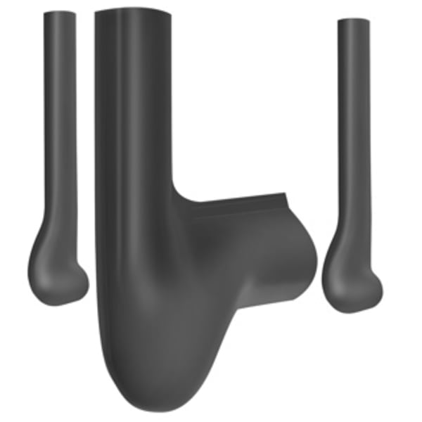 Universal Cover One Trap Two Supply Black