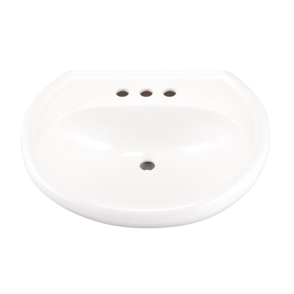Maxwell Ped Top 25.2"X20.5" 4"CC White