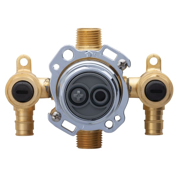 Treysta Tub & Shower Valve- Vertical Inputs WITH Stops- Cold Expansion Pex
