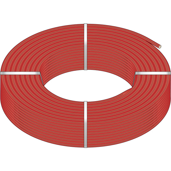 HeatLink 3/4" x 100' Red PureLink® Plus UV Stabilized PEX-a Tubing