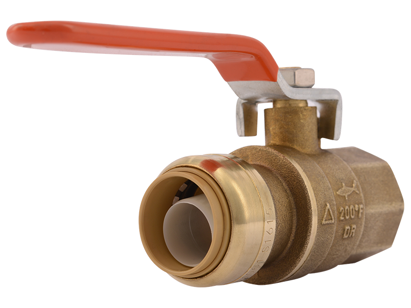 SharkBite 22186-0000LF 3/4" Ball Valve with FNPT Connector - (PTC x FIP)