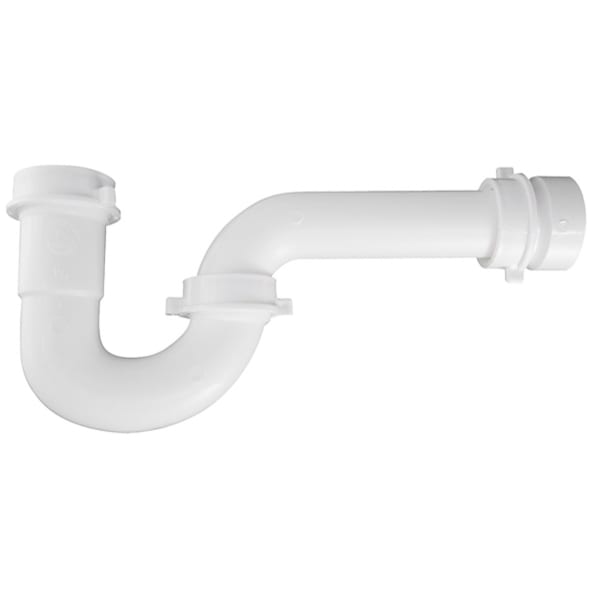 1-1/2" P-Trap with Trap Adapter PVC