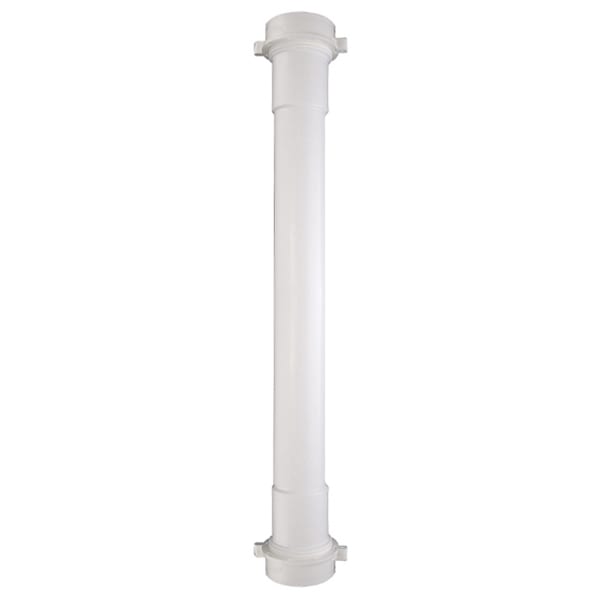 1-1/2" x 16" Slip Joint Double Slip Joint Extension PVC