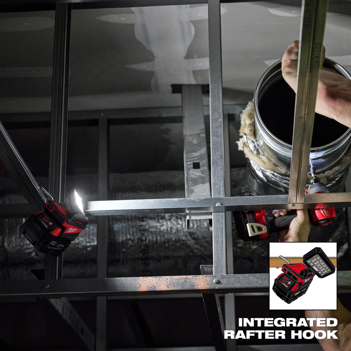 Milwaukee Tools M18™ ROVER™ Compact Folding Flood Light w/ USB Charging