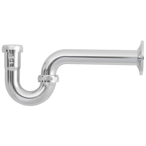 1-1/4" P-Trap 17Ga Chrome