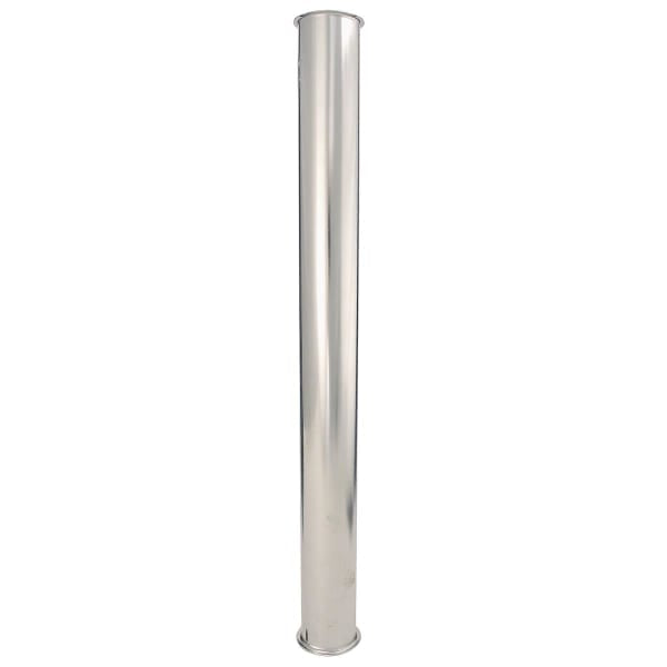 1-1/2" x 16 Dbl Flange Tailpiece Chrome 17Ga