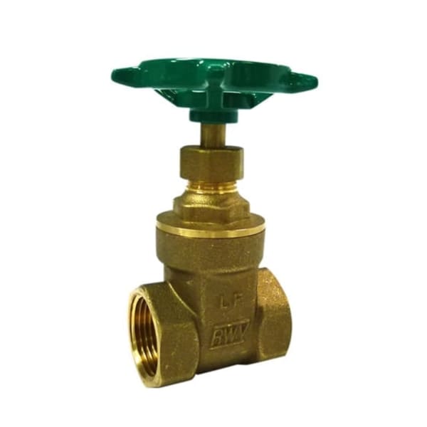 1-1/4" - (FIP x FIP) 267AB Brass Gate Valve - Lead Free
