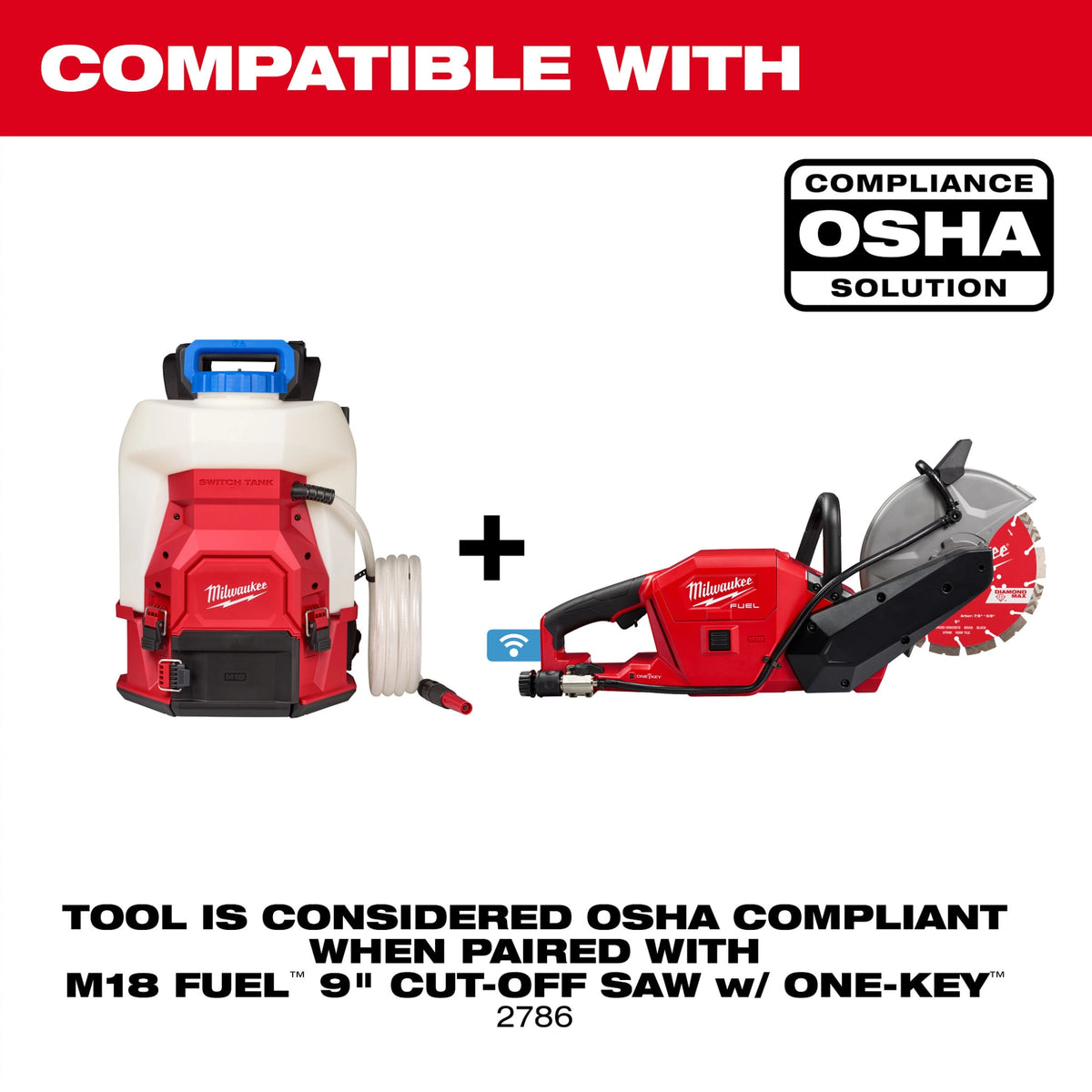 Milwaukee Tools M18 FUEL™ 9" Cut-Off Saw w/ ONE-KEY™