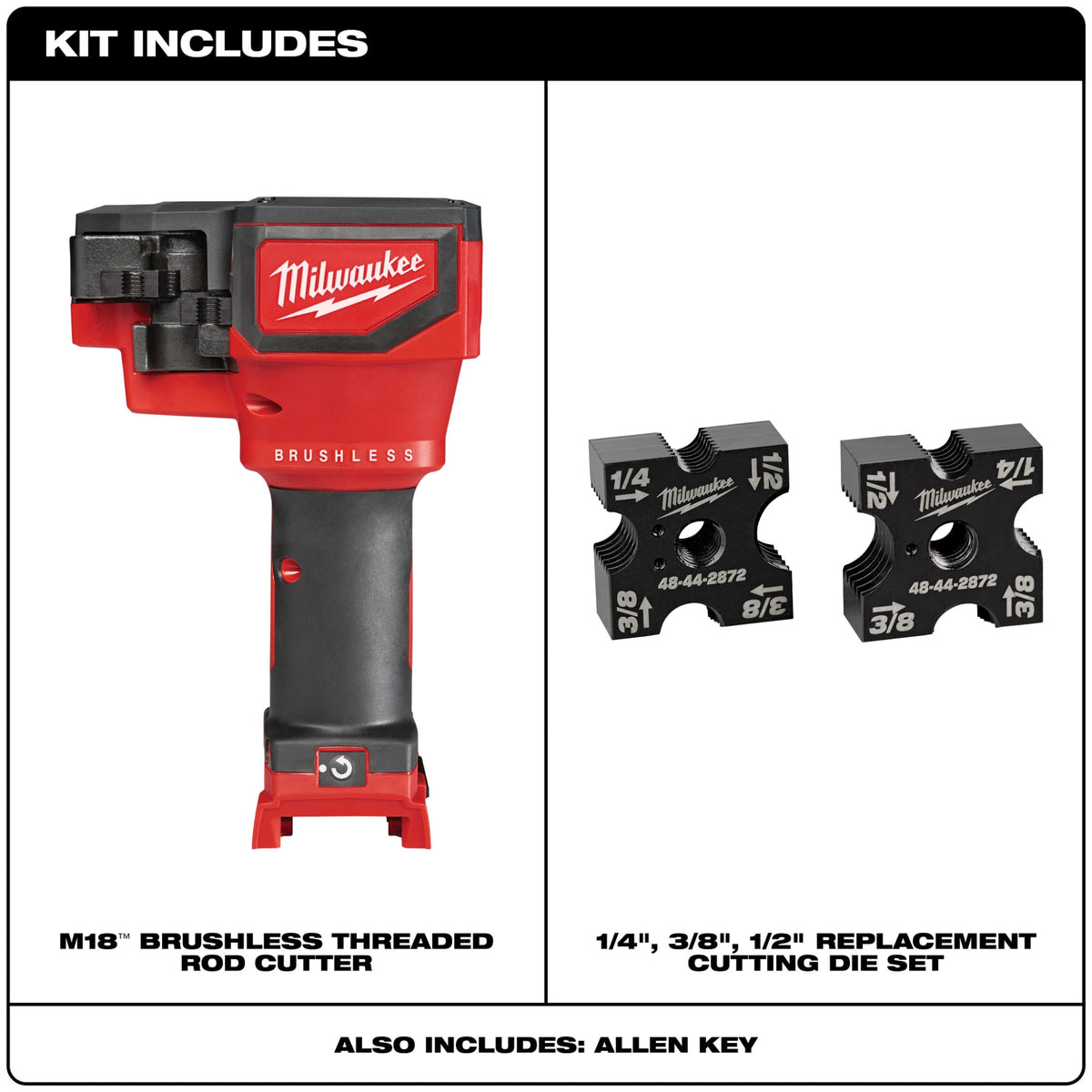 Milwaukee Tools M18™ Brushless Threaded Rod Cutter (Tool Only)