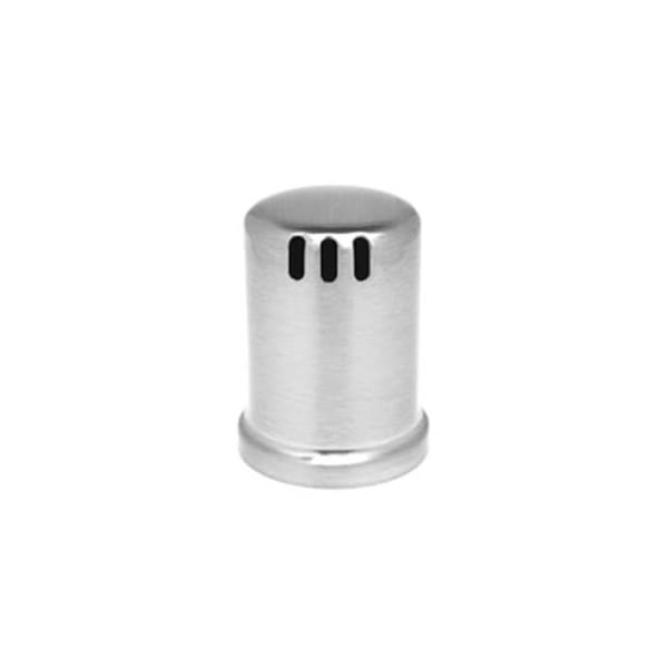 Round Universal Air Gap Cover (cover only) - Brushed Stainless