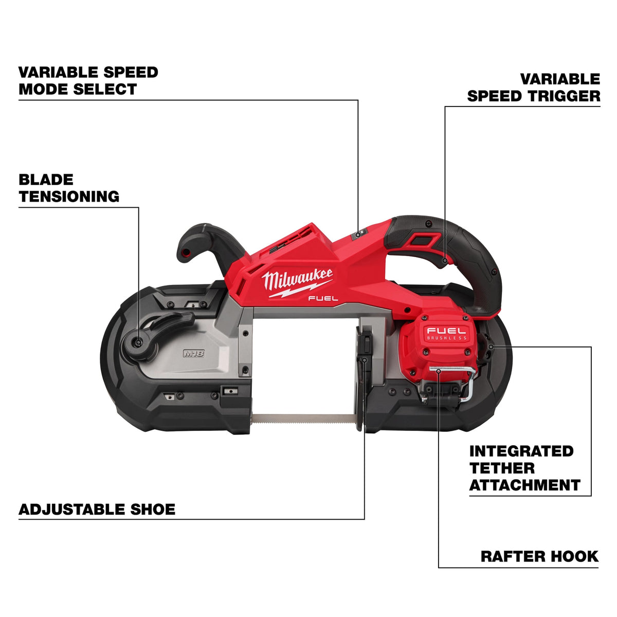 Milwaukee Tools M18 FUEL™ Deep Cut Band Saw
