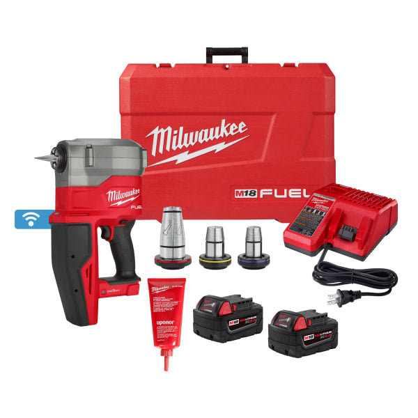 M18 FUEL™ 2" ProPEX® Expander Kit w/ ONE-KEY™ with 1 1/4"-2" Expander Heads