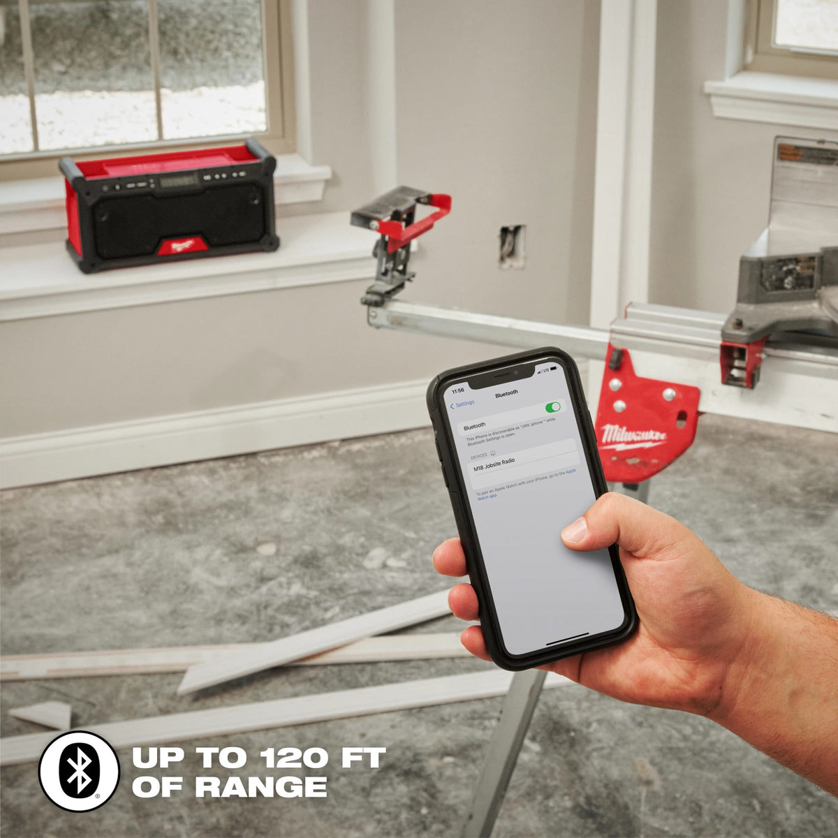 Milwaukee Tools M18™ Bluetooth® Jobsite Radio