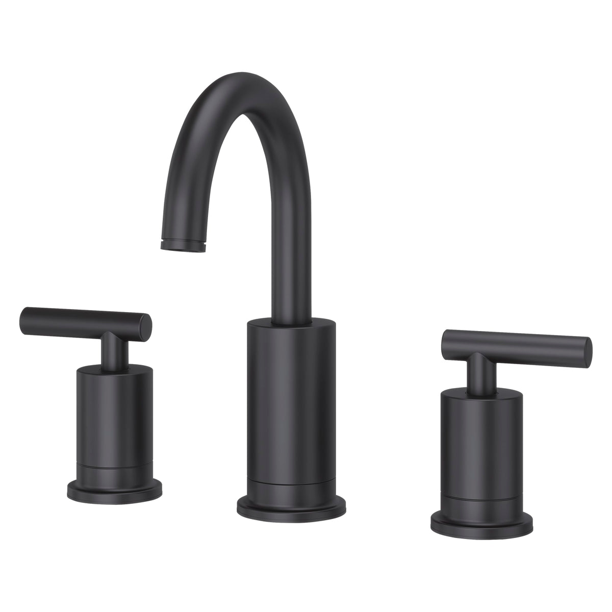 Pfister Faucets LG49NCPB Contempra 8" Widespread Bathroom Faucet in Matte Black