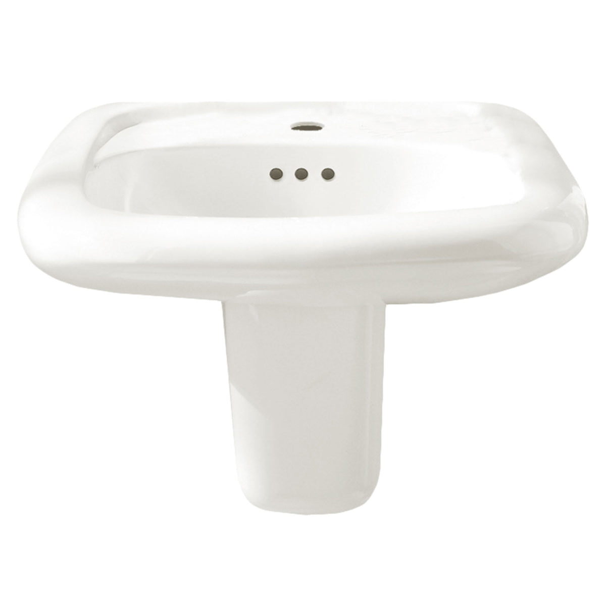 American Standard Murro® Wall-Hung EverClean® Sink With Center Hole Only White