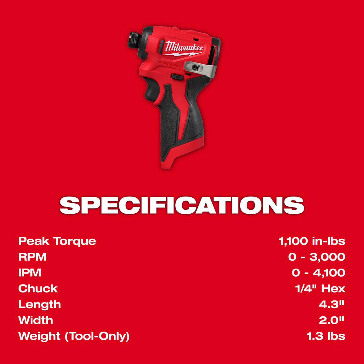 Milwaukee Tools M12™ Subcompact Brushless 2-Tool Combo Kit