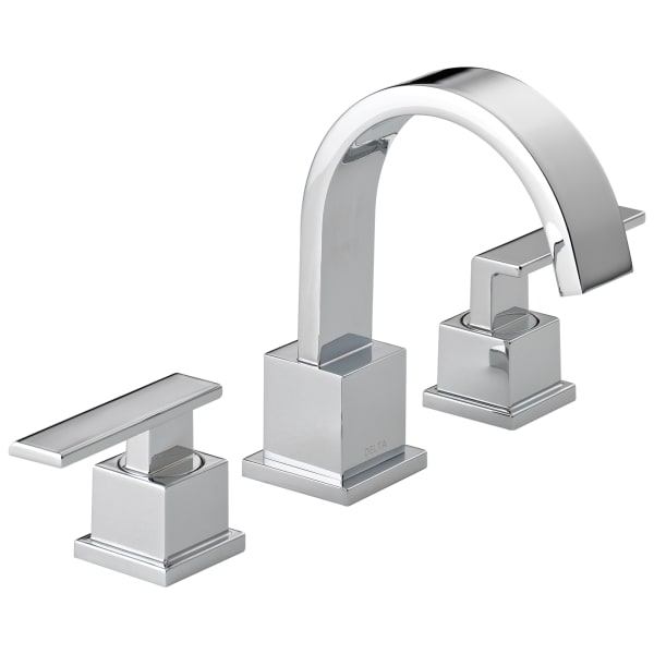 Delta Vero® Two Handle Widespread Bathroom Faucet Chrome