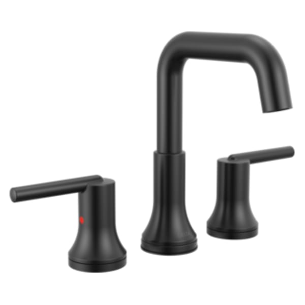 Delta Trinsic® Two Handle Widespread Bathroom Faucet Matte Black