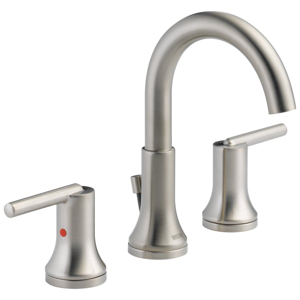 Delta Trinsic® Two Handle Widespread Bathroom Faucet Stainless