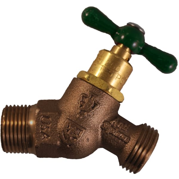Arrow-Breaker No-Kink Hose Bib 3/4" MIP Lead Free