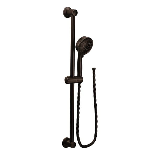 Moen 4-Spray Eco-Performance Handheld Hand Shower with Slide Bar in Oil Rubbed Bronze