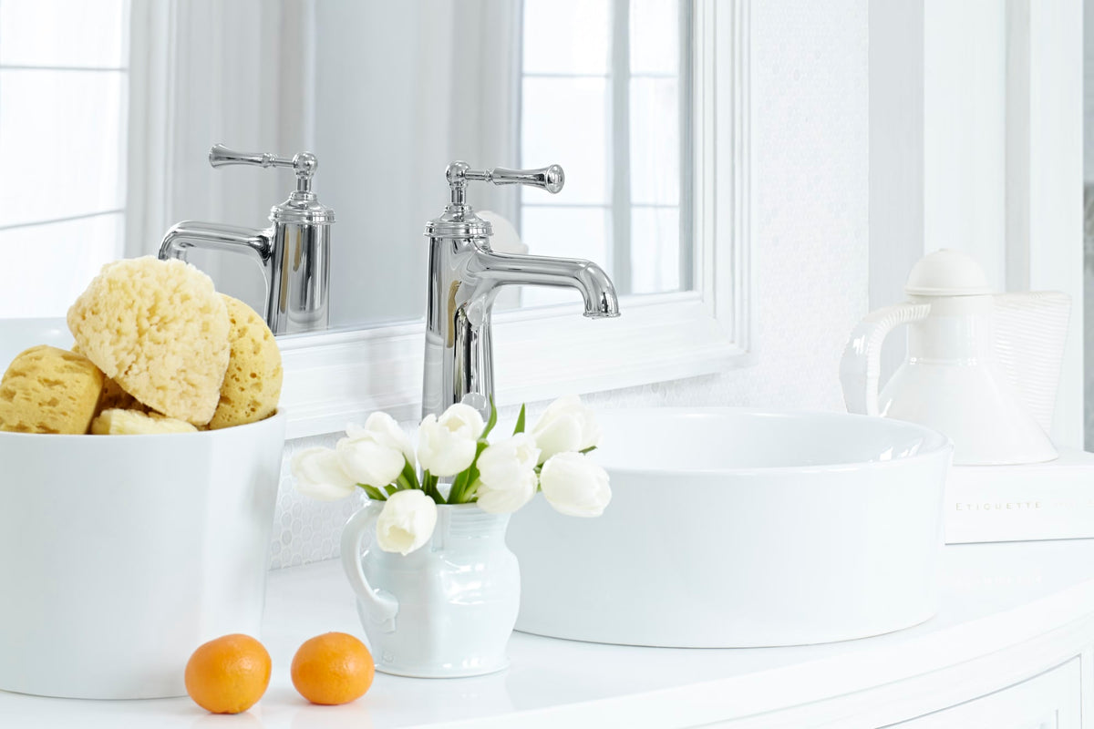 DXV POP® Round Vessel Sink in CANVAS WHITE