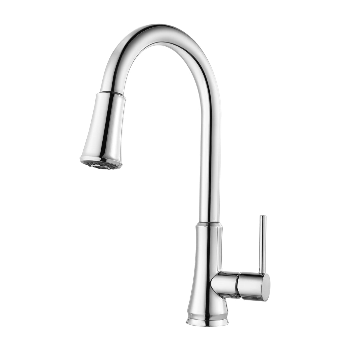 Pfister Faucets G529PF2C Pfirst Series Single-Handle Pull-Down Kitchen Faucet in Polished Chrome