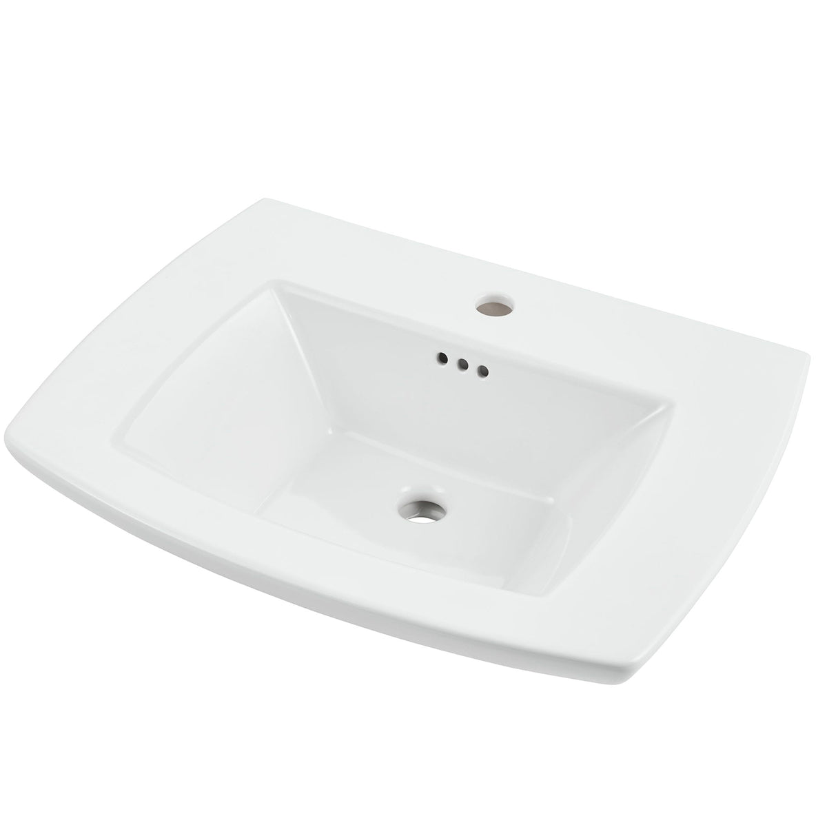 American Standard Edgemere® Center Hole Only Pedestal Sink Top White
