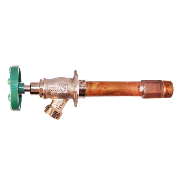 Arrow-Breaker Anti-Siphon Frost-Proof Hydrant 1/2" FIP or 3/4" MIP QuickTurn Lead Free 4"