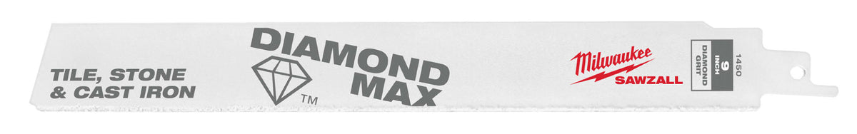 Milwaukee Tools 9" Diamond Max™ Diamond Grit SAWZALL® Blade