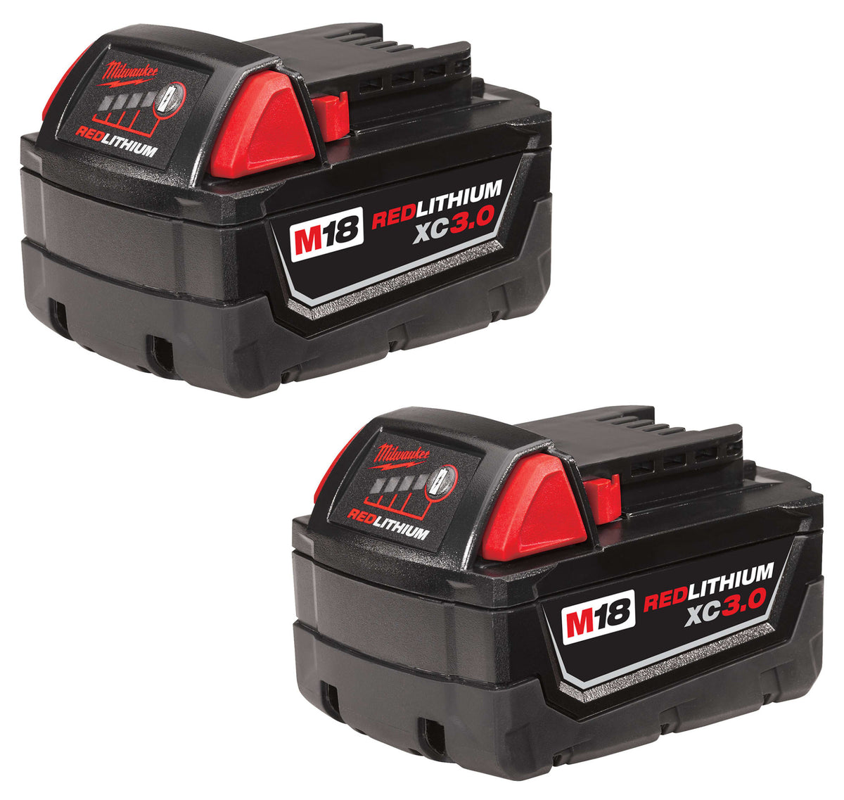 Milwaukee Tools M18™ REDLITHIUM™ XC3.0 Battery 2-Pack