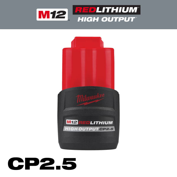 M12™ REDLITHIUM™ HIGH OUTPUT™ CP2.5 Battery Pack