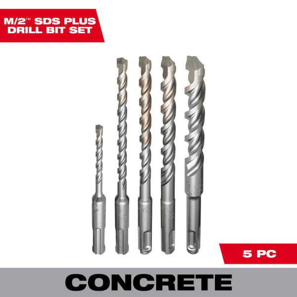 5 Piece SDS Plus M/2™ Kit