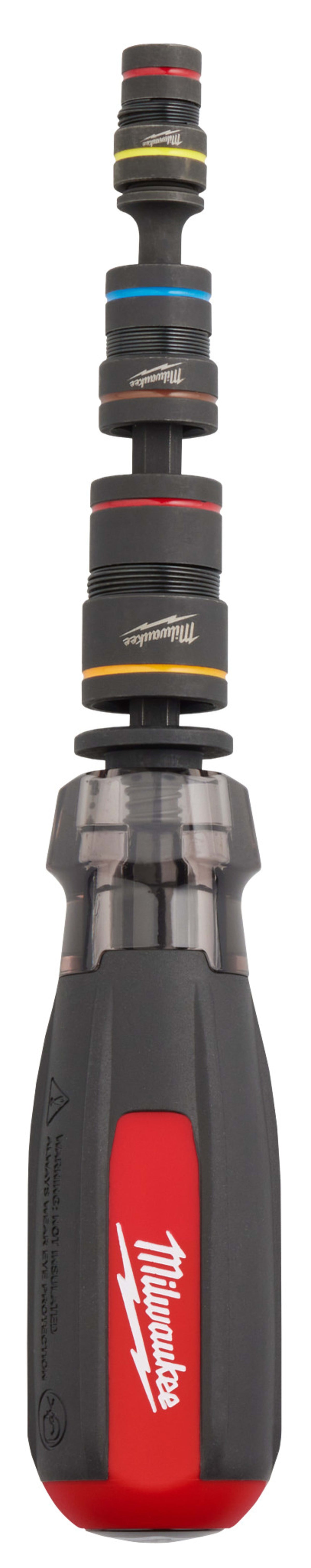 Milwaukee Tools Multi-Nut Driver W/ SHOCKWAVE Impact Duty™ Magnetic Nut Drivers