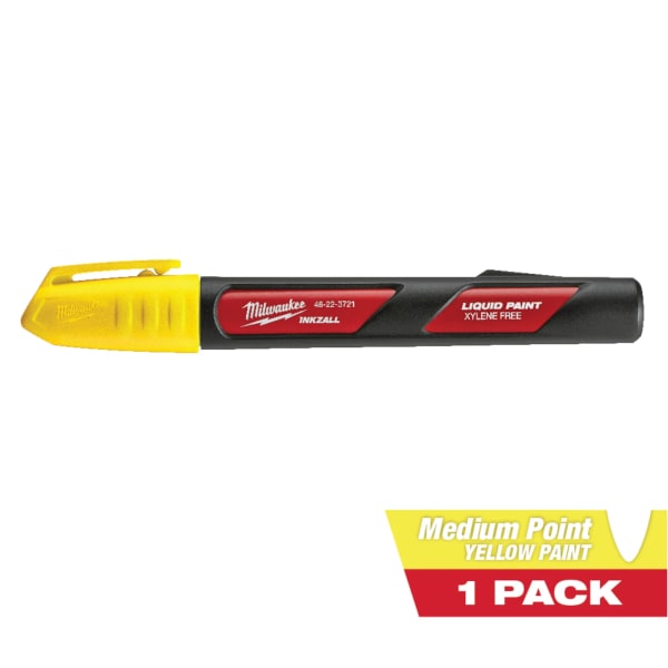 INKZALL™ Yellow Liquid Paint Marker