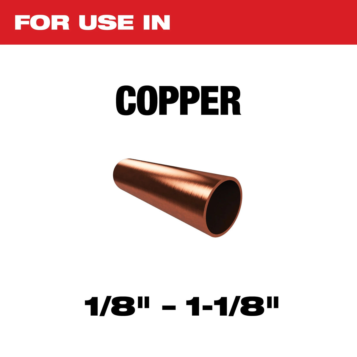Milwaukee Tools 1" Constant Swing Copper Tubing Cutter