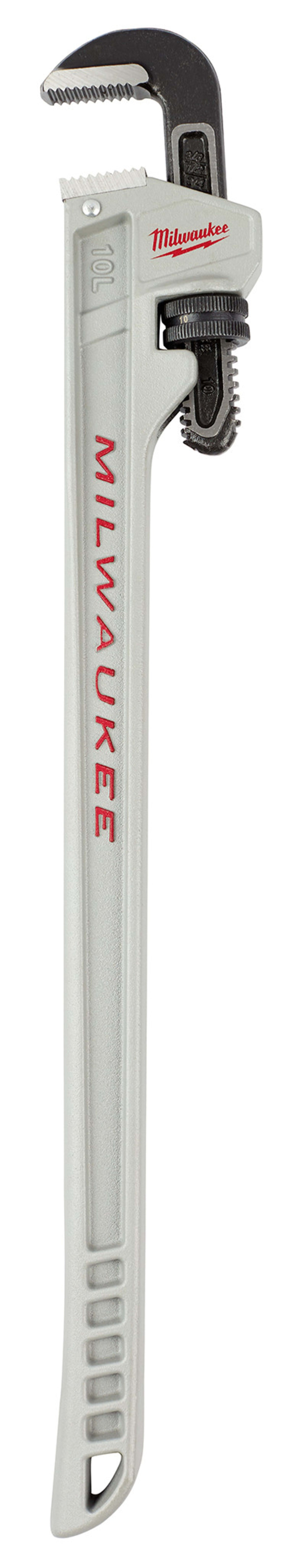 Milwaukee Tools 10L Aluminum Pipe Wrench with POWERLENGTH™ Handle