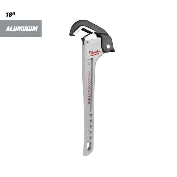 18" Aluminum Self-Adjusting Pipe Wrench