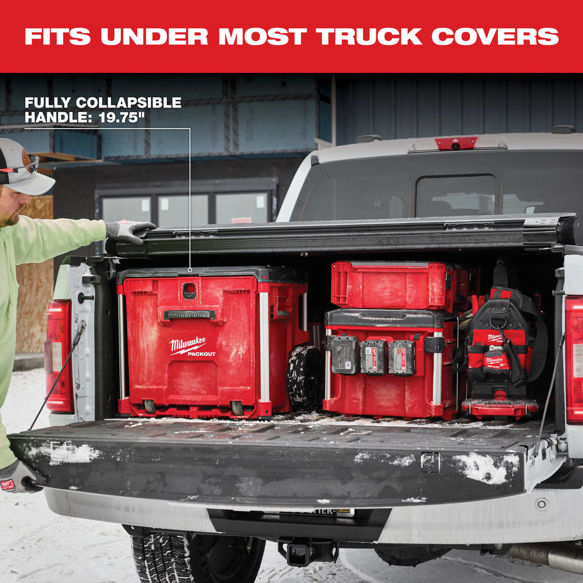 Milwaukee Tools PACKOUT™ Rolling Drawer Tool Box