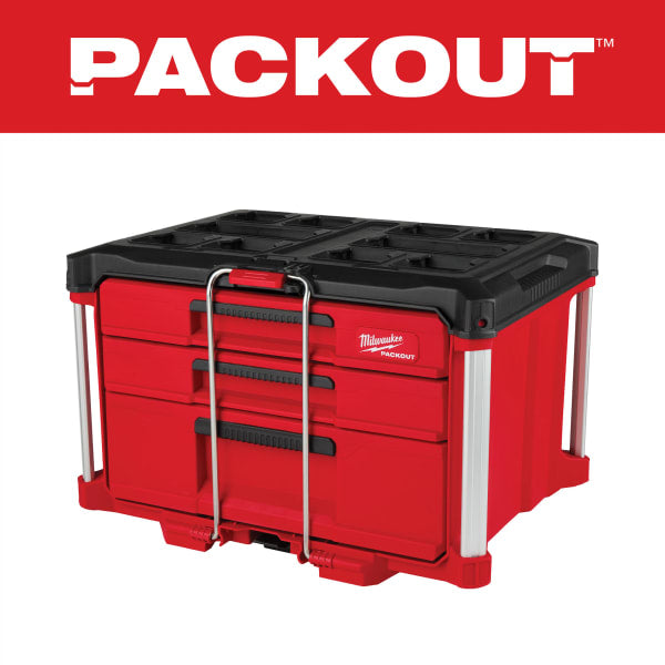 PACKOUT™ Multi-Depth 3-Drawer Tool Box