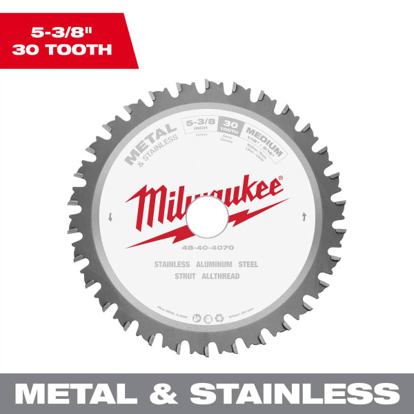 5-3/8" Metal & Stainless Cutting Circular Saw Blade