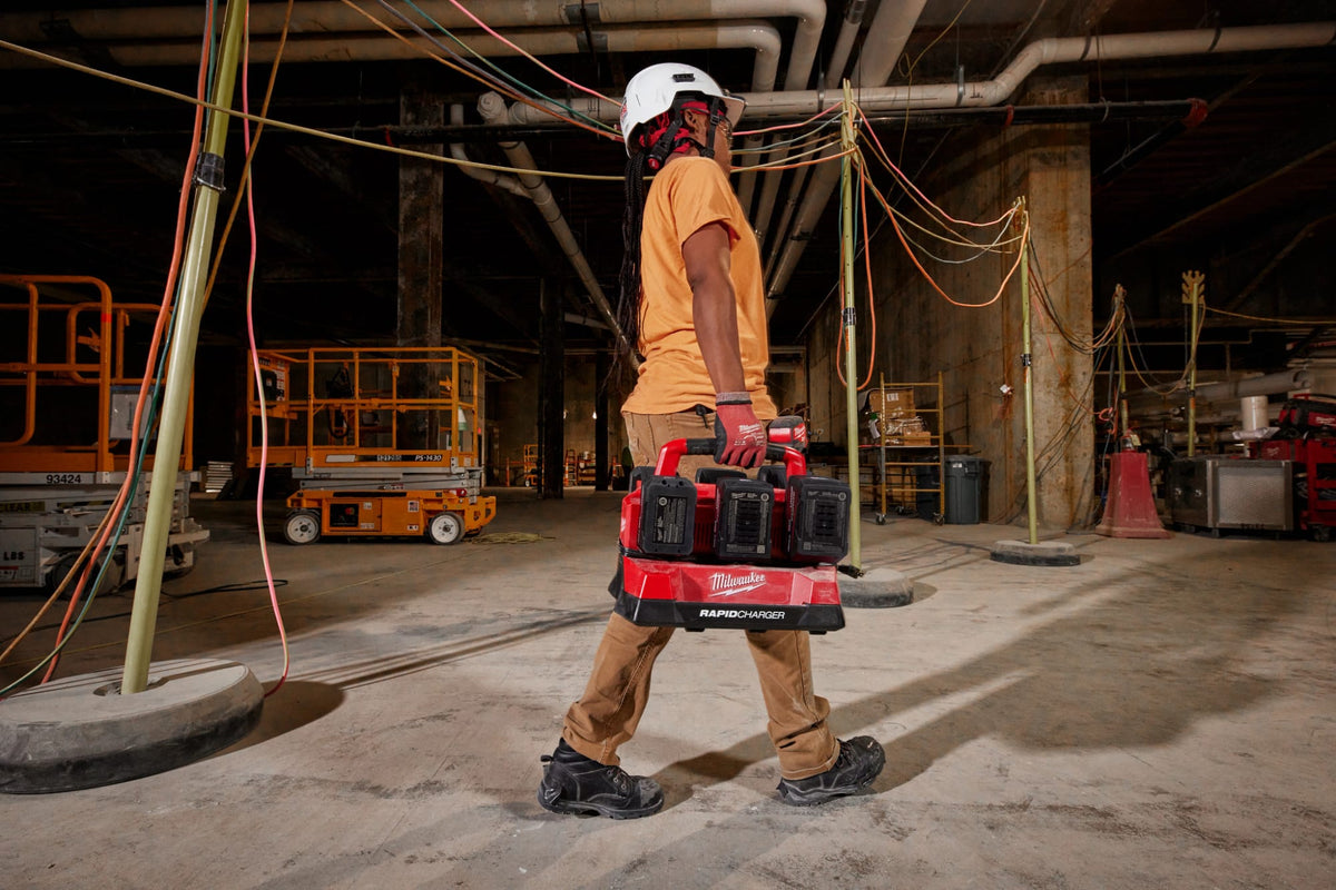 Milwaukee Tools M18™ Six Bay Rapid Charger w/ PACKOUT™ Compatibility