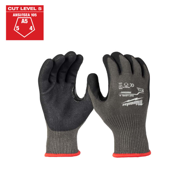 (1) Cut Level 5 Nitrile Dipped Gloves - XL (48-73-8653)