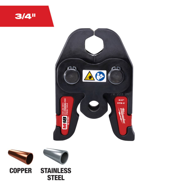 3/4" CTS-V Press Jaw for M18™ FORCE LOGIC™ Press Tools