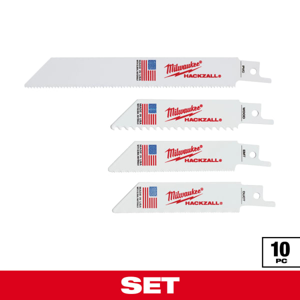 10 Piece Specialty SAWZALL® Blade Set