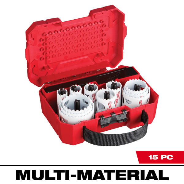 15 Piece HOLE DOZER™ General-Purpose Hole Saw Kit