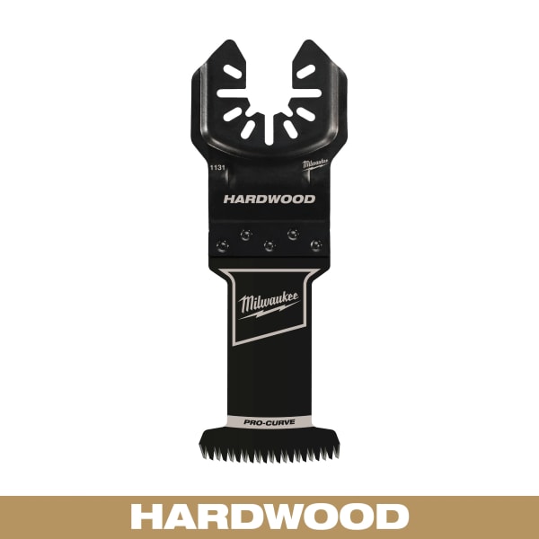 1-3/8" High Carbon Steel Precision Tooth Hardwood Universal Fit Oscillating Multi-Tool Blade (1 Pack)